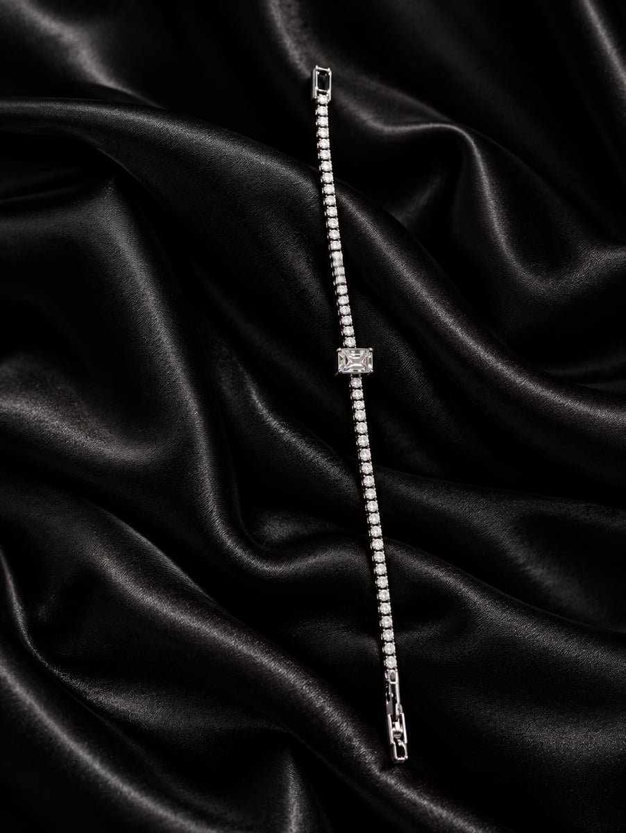 Luna Éclat Tennis Bracelet