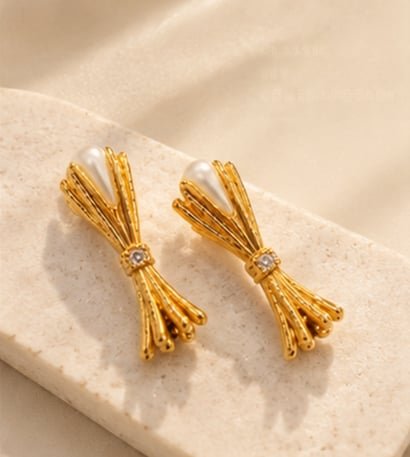 Pearl Cascade Earrings