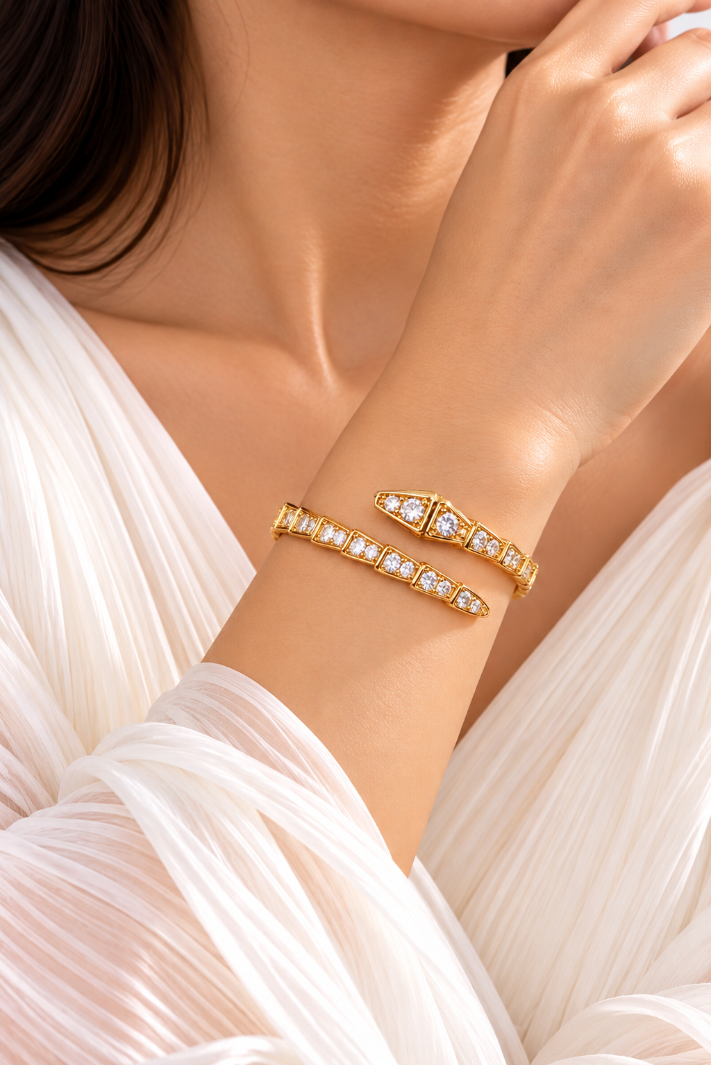 Himalayan Lily Statement Bracelet - Image 2