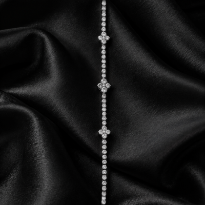 Luna Bloom Tennis Bracelet