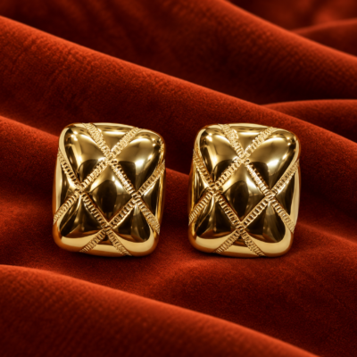 Aurelia Button-Up Earrings