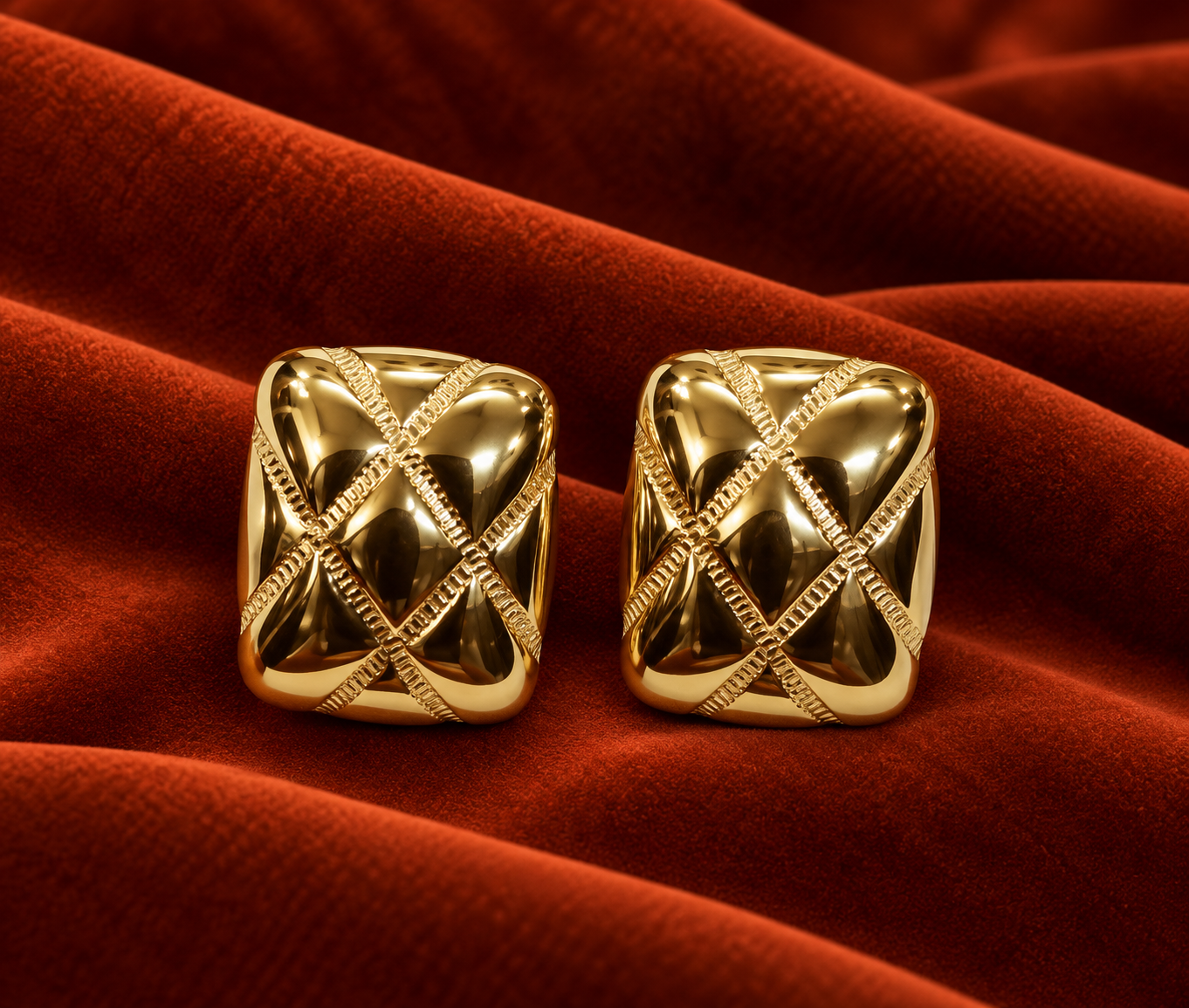 Aurelia Button-Up Earrings