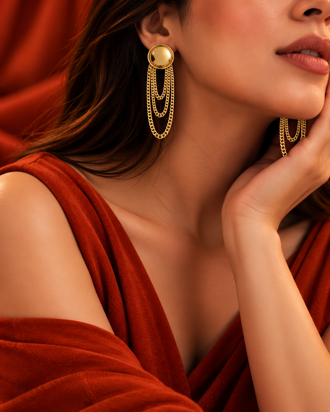Aurelia Chandelier Earrings - Image 3
