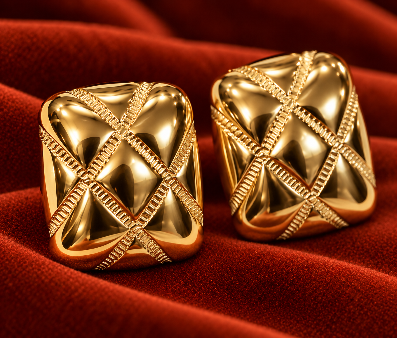 Aurelia Button-Up Earrings - Image 2