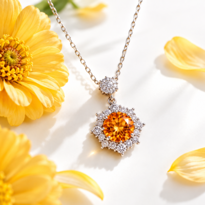 Zinnia Statement Pendant