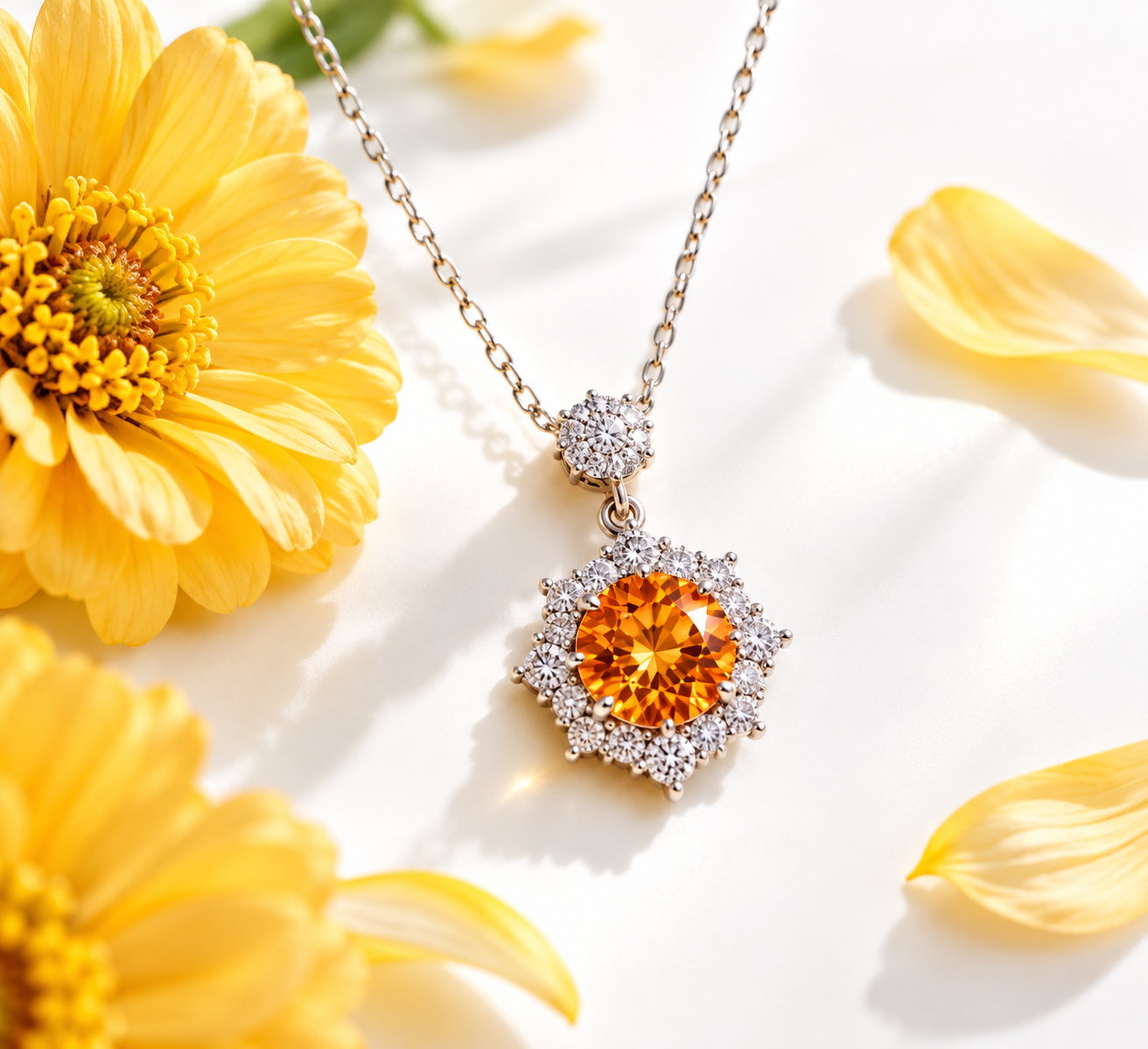 Zinnia Statement Pendant