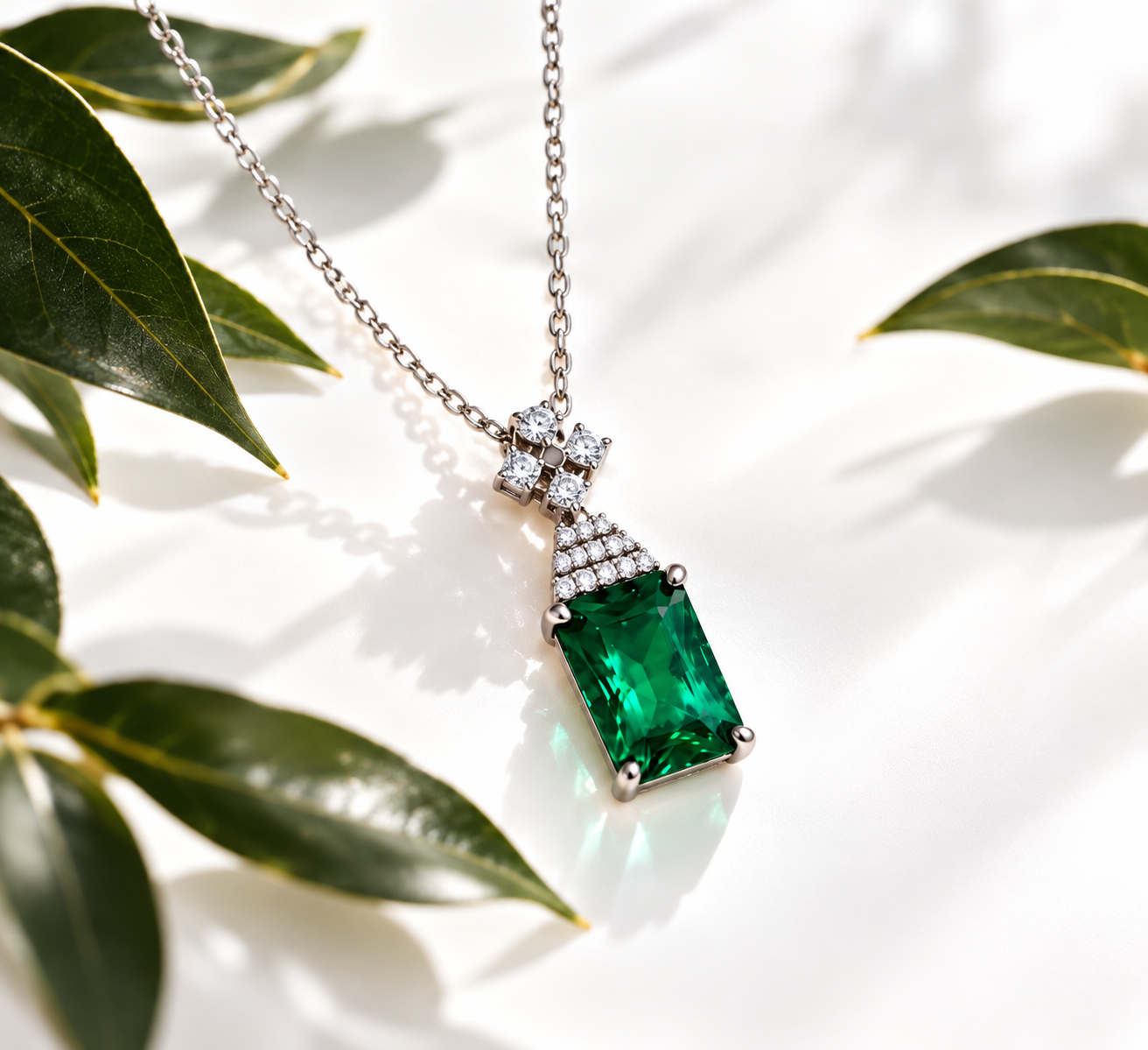 La Feuille Statement Pendant
