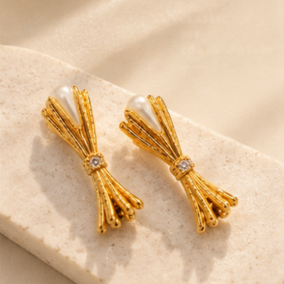 Pearl Cascade Earrings