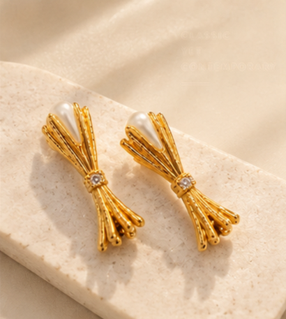 Pearl Cascade Earrings
